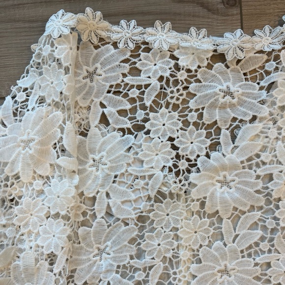 VICI - Nancy Crochet Lace Button Down Top - Picture 4 of 4